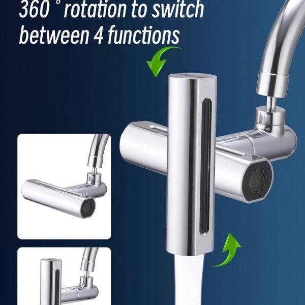 Adaptor rotativ 360° cu 4 moduri – flexibilitate completă - imagine 5